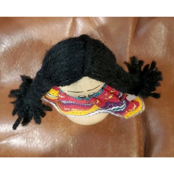 5 Inch 2015 Guatemalan Dios Te Bendiga Wooden God Bless You Doll Figurine - Picture 5 of 9